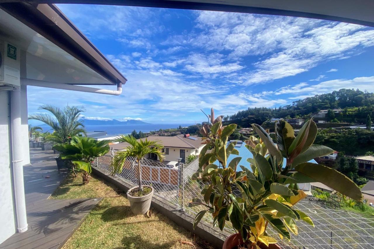 Villa Tiki Wonderfull Sea View Punaauia  Luaran gambar