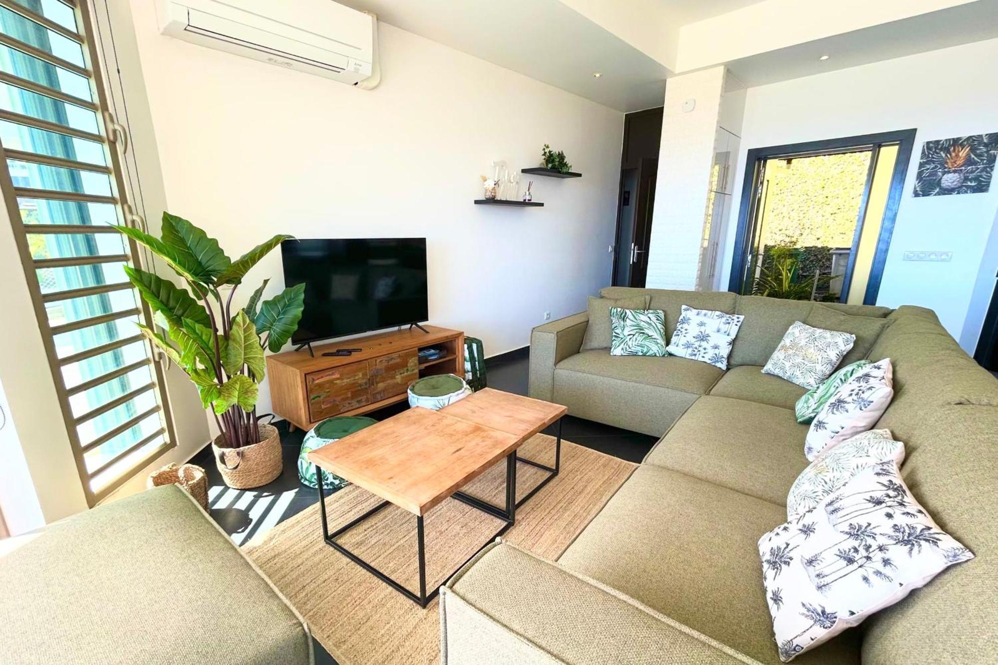 Villa Tiki Wonderfull Sea View Punaauia  Luaran gambar
